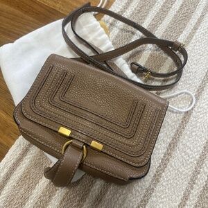 Chloe Calfskin Marcie Belt Bag Nut